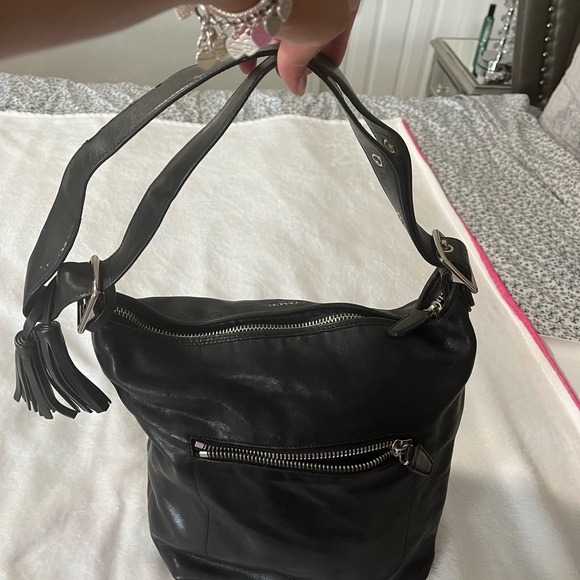 Black Hobo Leather Bag Coach - Picture 6 of 6